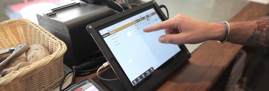 caisse enregistreuse sur iPad